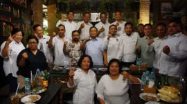 Ketua Umum Parta Gerindra Prabowo Subianto bersama Wali Kota Surakarta Gibran Rakabuming. (Dok. Tim Media Prabowo Subianto)