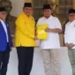 Ketua Umum Partai Gerindra Prabowo Subianto bersama Ketuam Umum Partai Golkar Airlangga Hartarto, Ketua Umum ZUlkifli Hasan dan Ketua Umum PKB Muhaimin Iskandar. (Instagram.com/@airlanggahartarto_official)
