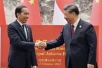 Presiden Joko Widodo melakukan pertemuan bilateral dengan Presiden Republik Rakyat Tiongkok (RRT) Xi Jinping. (Dok. Presidenri.go.id)