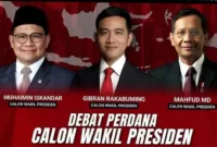 Debat Calon Wakil Presiden digelar di Jakarta Convention Center  Senayan, Jakarta. (instagram.com/@adian_napitupulu)