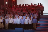 Acara Konsolidasi Pemenangan Prabowo-Gibran kepada para seluruh kader dan relawan yang hadir di Sentul International Convention Center, Bogor, Jawa Barat. (Dok. Tim Media Prabowo-Gibran)